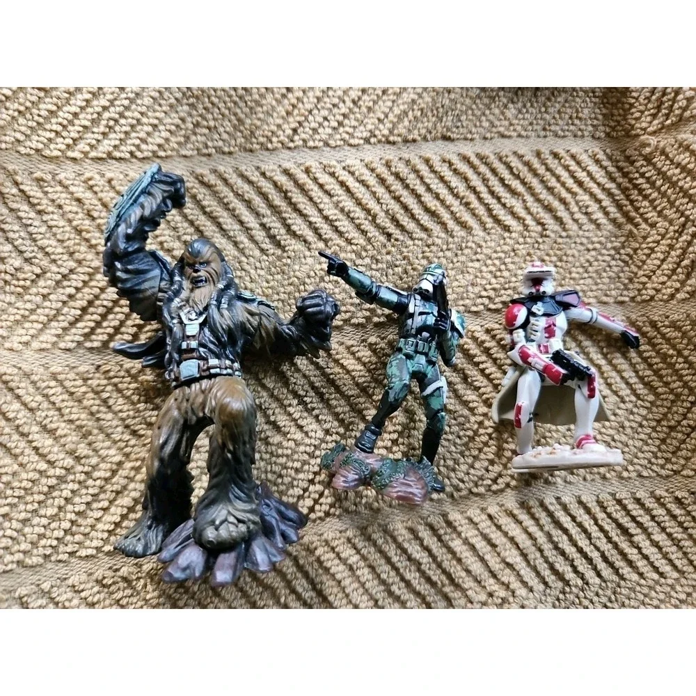 9 Star Wars Battle‎ Packs Unleashed Clone Troopers Wookie Lot & Heroclix